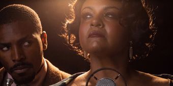 Actors Amber Liekhus and Jamar Gilbert of MA RAINEY'S BLACK BOTTOM at A Noise Within