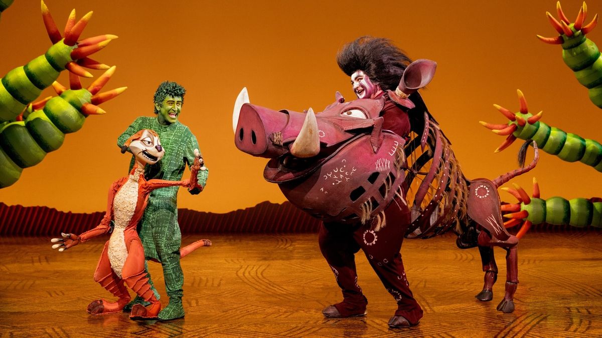 Interview: Danny Grumich Finding His Own Pumbaa in LION KING at Murat Theatre