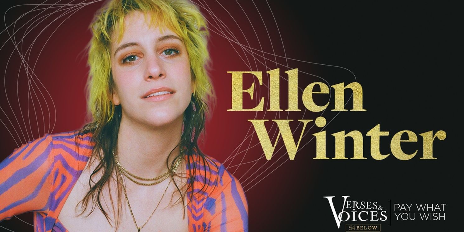 Interview: VERSES AND VOICES at 54 Below Highlights Songwriter Ellen Winter  Image