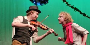 Interview: Jeffrey Nolan And Hawken Paul of A VERY GOOD CHRISTMAS CAROL at Laugh Camp Comedy Club