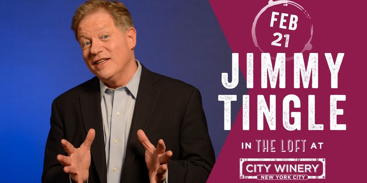Interview: Jimmy Tingle Brings HUMOR AND HOPE FOR HUMANITY to City Winery