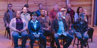 Liz B. Williams of COME FROM AWAY at Ovation Theatre