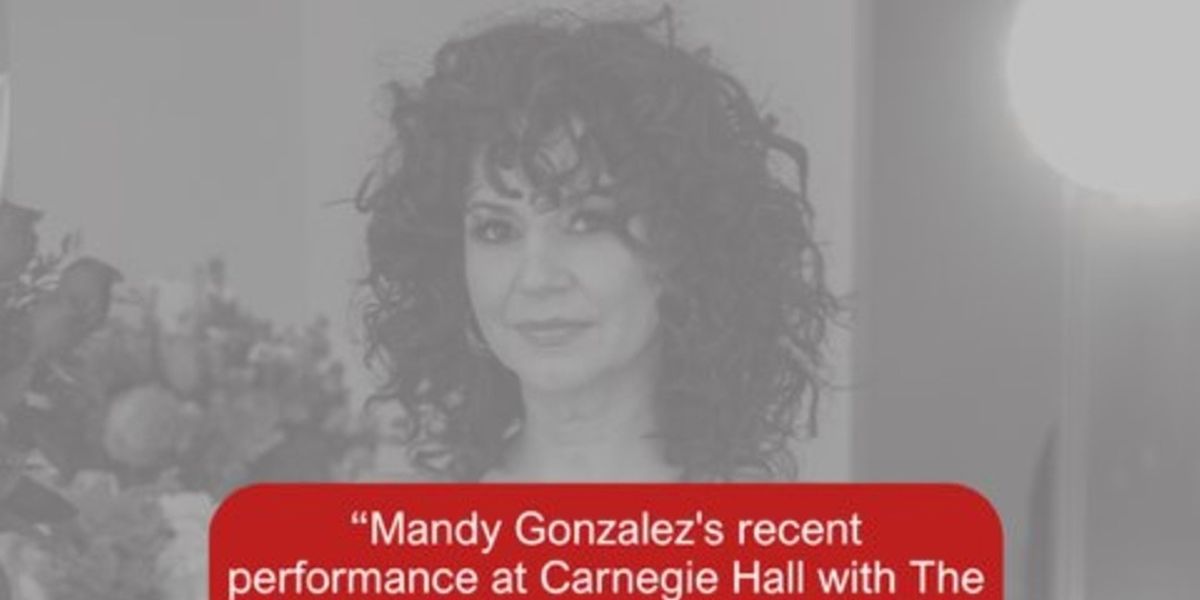 Inteview: Everything I Know: Mandy Gonzalez Sings Lin-Manuel Miranda