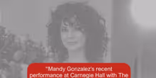 Inteview: Everything I Know: Mandy Gonzalez Sings Lin-Manuel Miranda