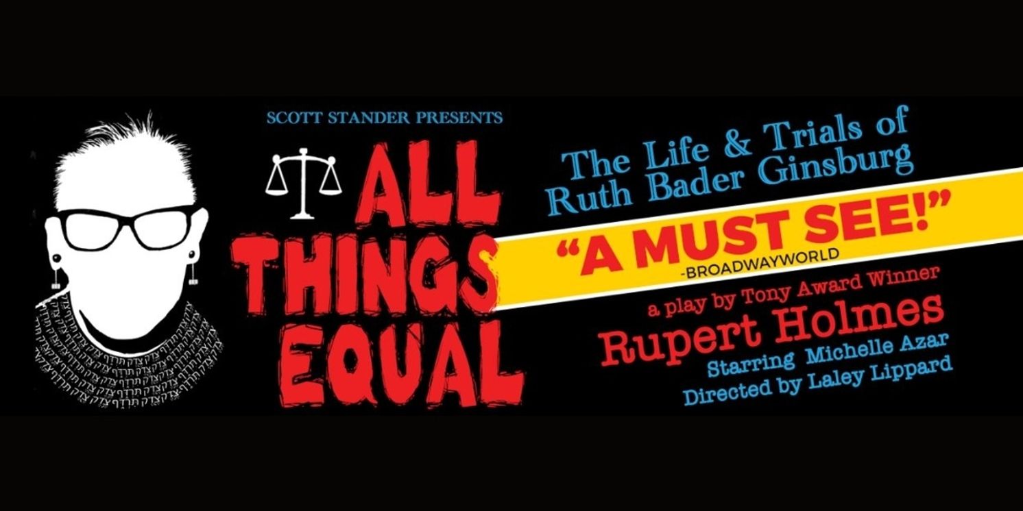 Interview: Michelle Azar on Embodying RBG Again for the 'All Things Equal' National Tour  Image