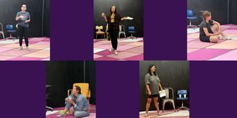 Rhett Martinez And Cindy Wang of COLLECTIVE RAGE: A PLAY IN FIVE BETTIES at Mildred's…