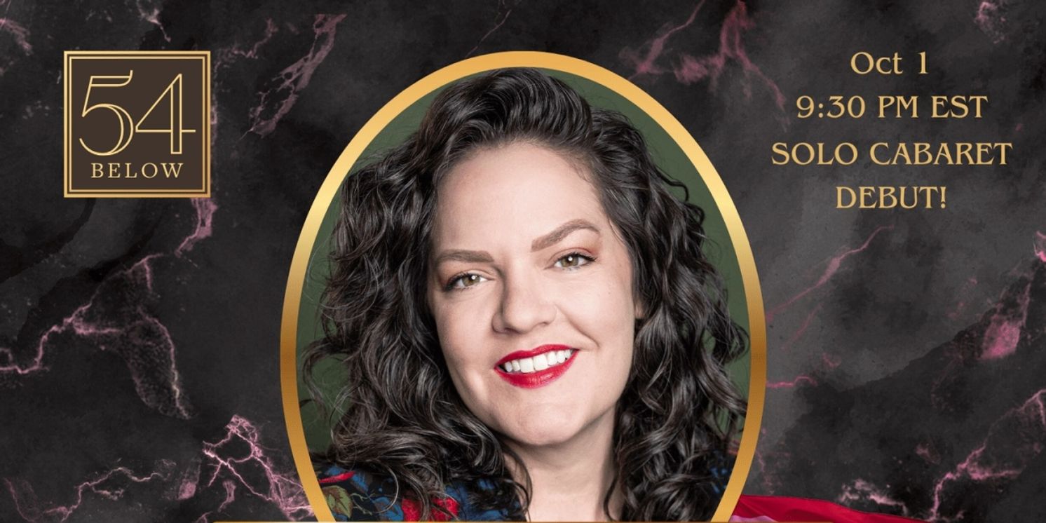 Interview: Sarah Goodman on Her Solo Cabaret Debut, LESBIAN THESPIAN at 54 Below  Image