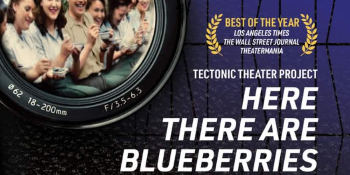 Interview: Scott Barrow of HERE THERE ARE BLUEBERRIES at The Wallis