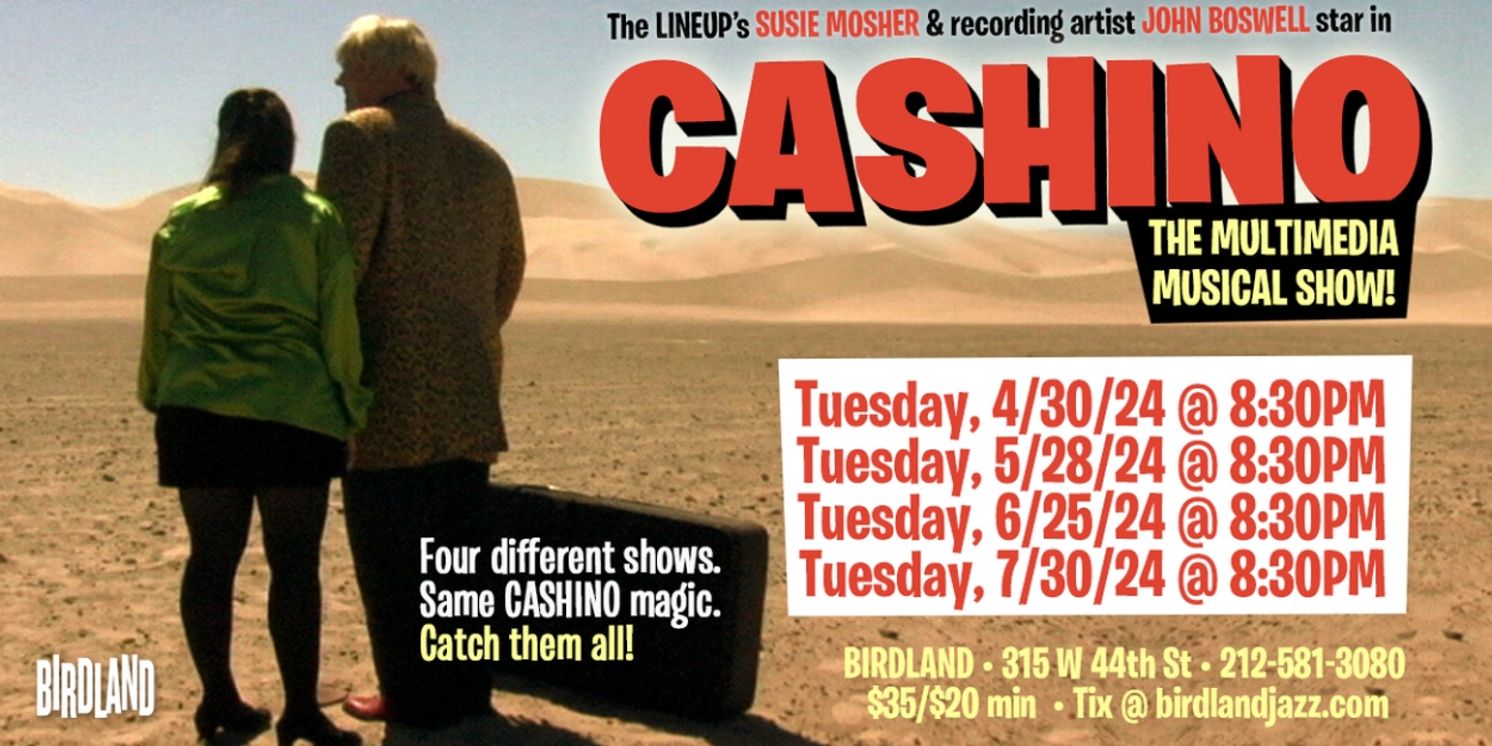 Interview: Susie Mosher And John Boswell Bring Cult Hit CASHINO Back to Birdland  Image