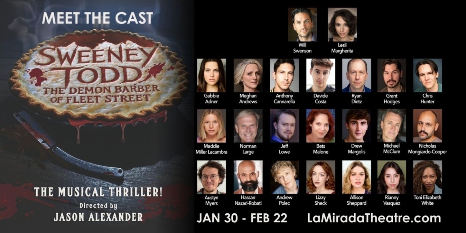Interview: Will Swenson & Lesli Margherita of SWEENEY TODD: THE DEMON BARBER OF FLEET STREET  Image