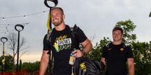 Interview: Zach Twedt of IOWA HAWKEYES VS MINNESOTA GOPHERS at Huntington Bank Stadiu