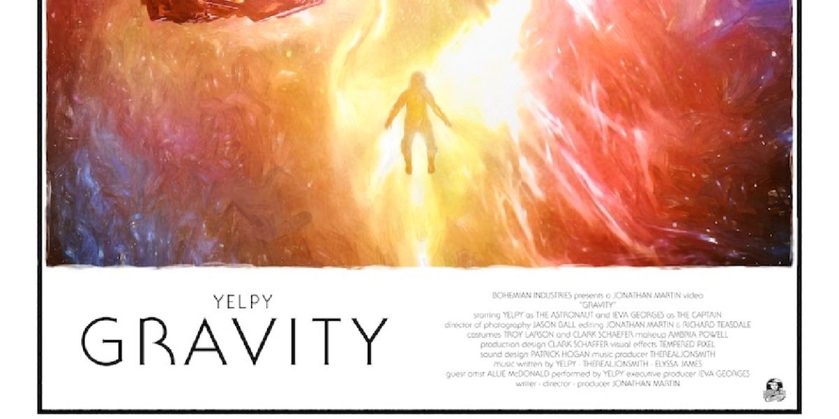 Irish Singer/Songwriter Yelpy to Release New Single/Music Video 'Gravity'