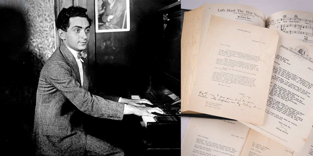 Irving Berlin Letters on MISS LIBERTY, ANNIE GET YOUR GUN Head to Auction
