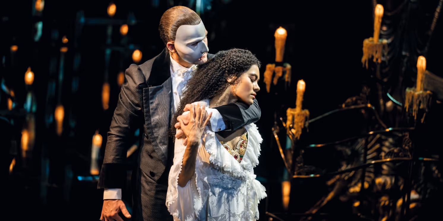 Isaiah Bailey, Jordan Lee Gilbert, and Daniel Lopez To Lead New THE PHANTOM OF THE OPERA Tour  Image