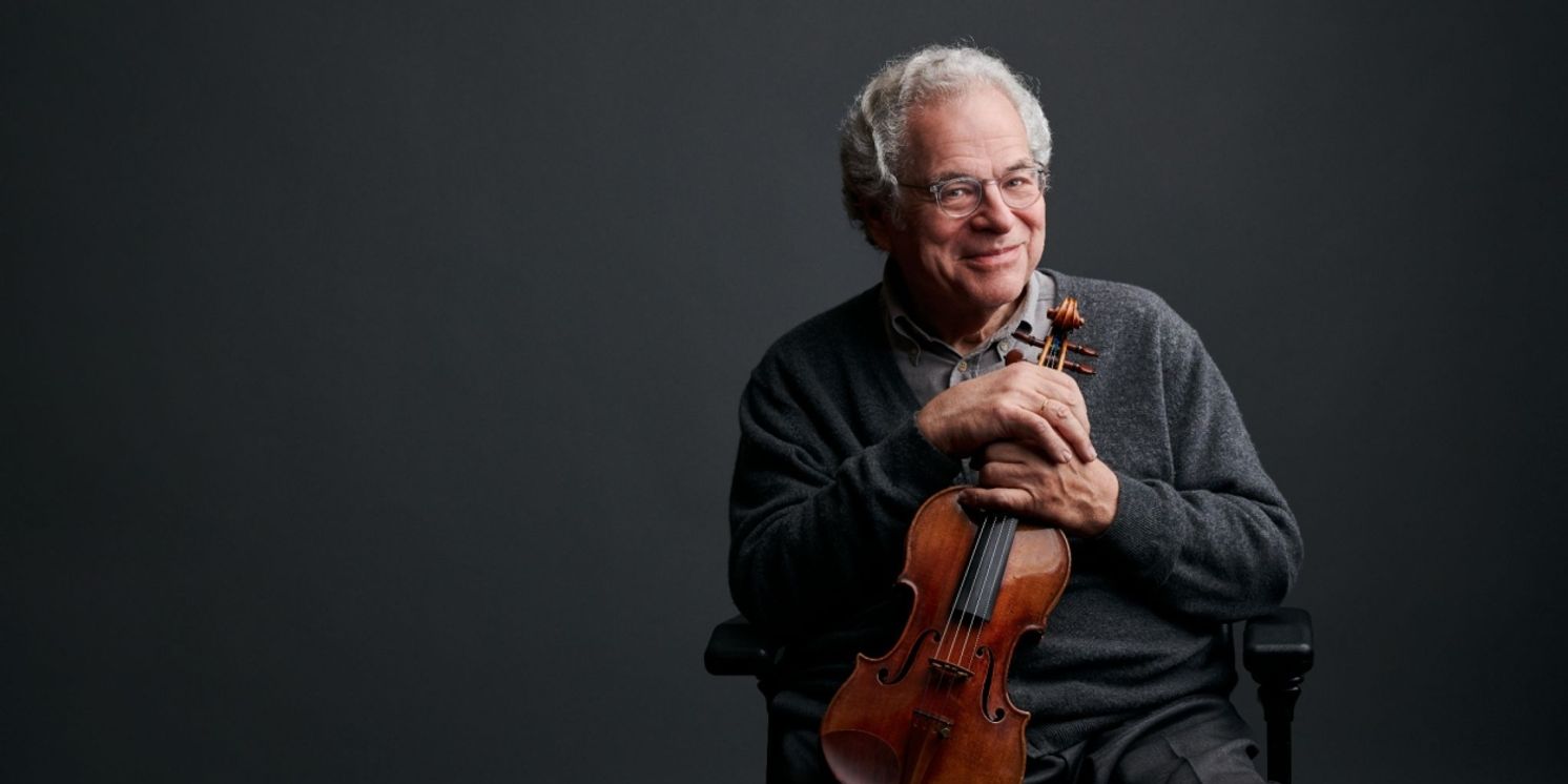 Itzhak Perlman Unveils 2023/2024 Season Highlights Featuring Tours of His Autobiographical Program & More  Image