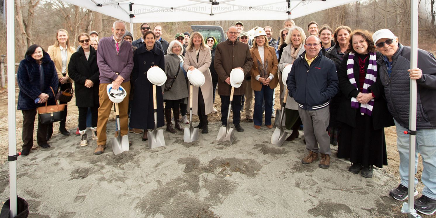 Ivoryton Playhouse Breaks Ground On New Rehearsal And Storage Facility  Image