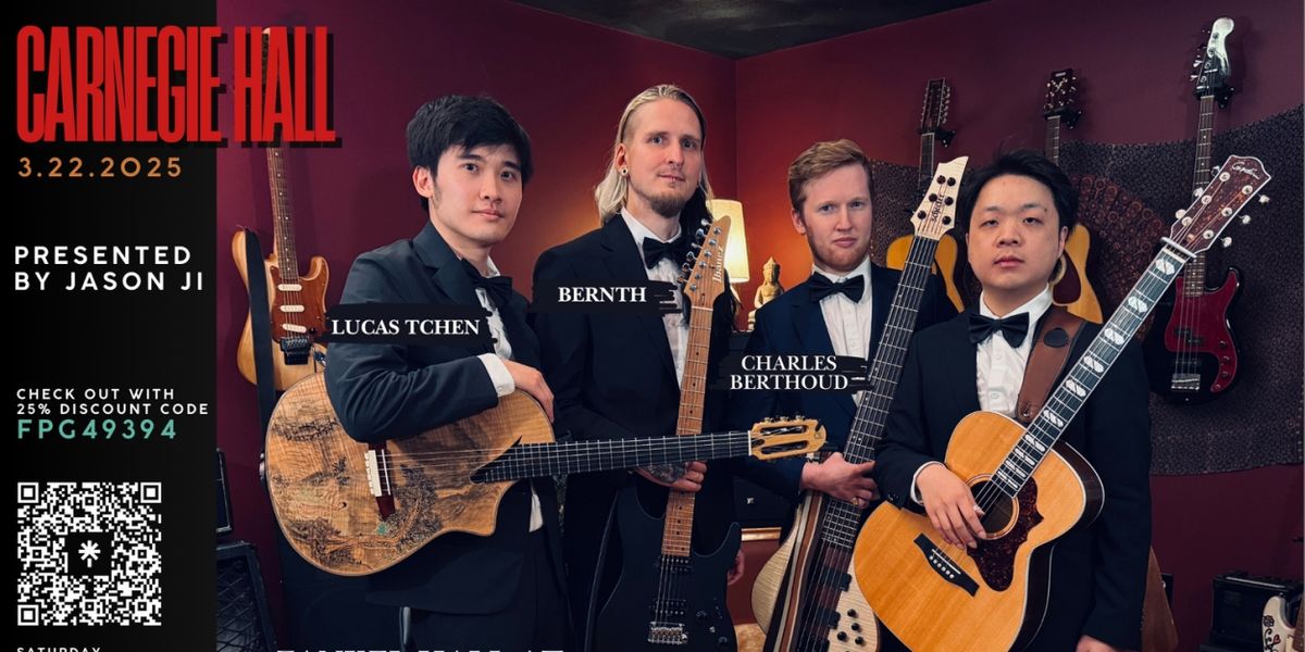 Jason Ji Returns To Carnegie Hall on March 22
