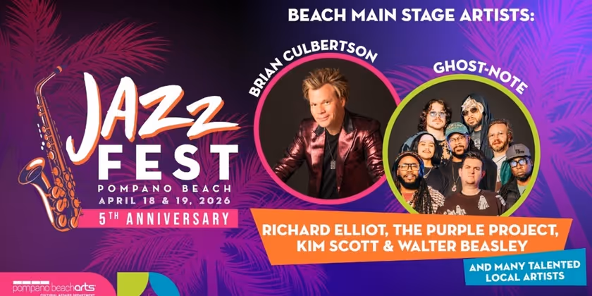JAZZ FEST POMPANO BEACH Will Return With Free Beachfront Concerts Photo