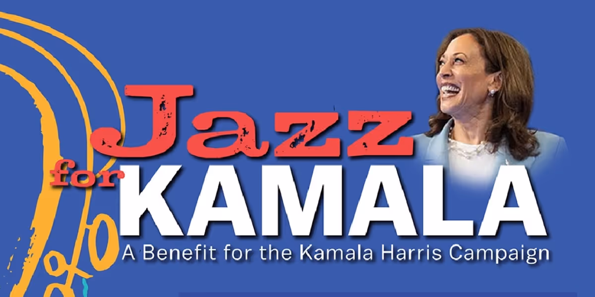JAZZ FOR KAMALA Concert Announces To Support Harris/Walz 2024