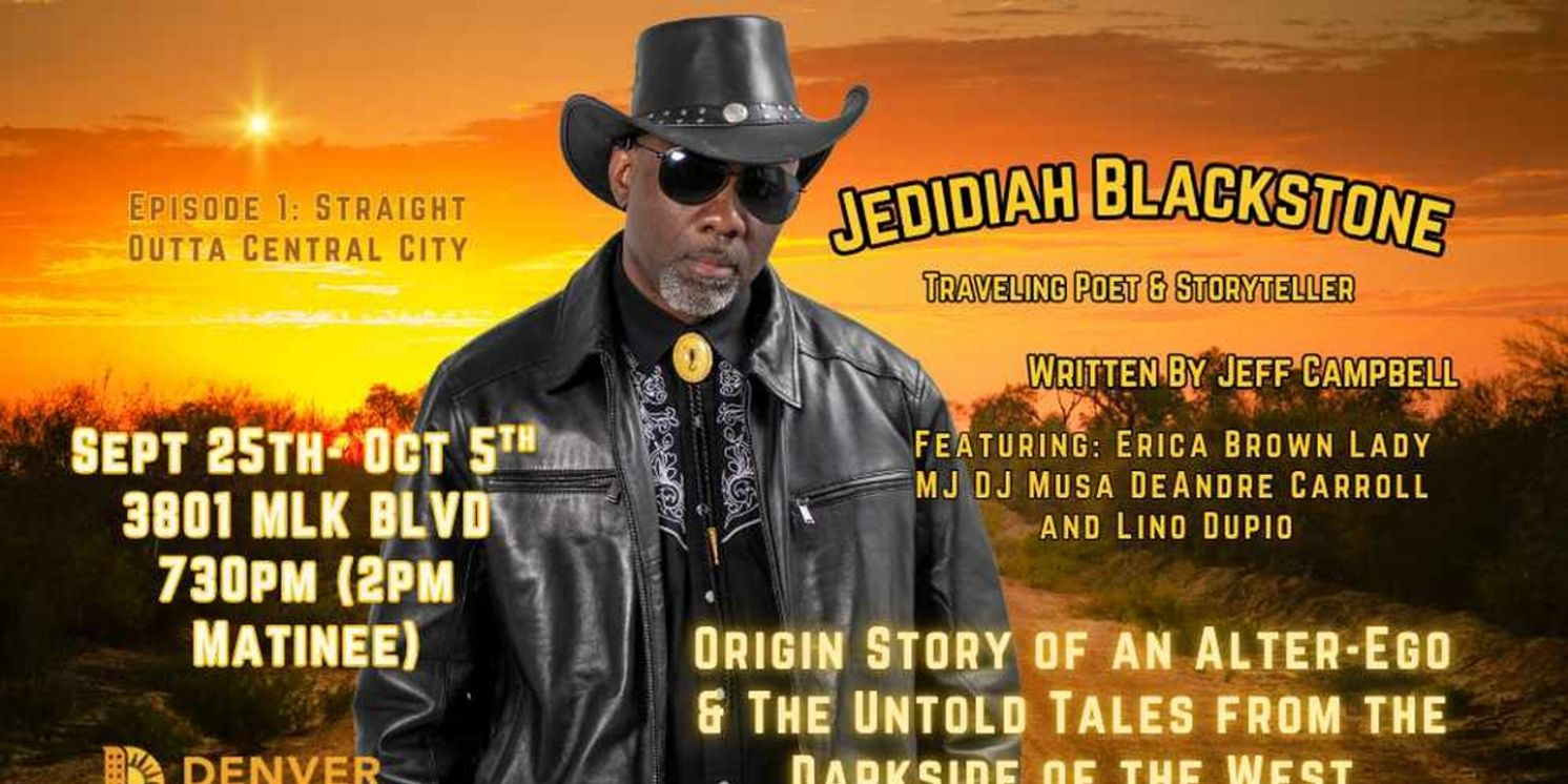 JEDIDIAH BLACKSTONE Comes to Emancipation Theater Company  Image