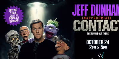 JEFF DUNHAM Adds 2nd Show at The Weidner for INAPPROPRIATE CONTACT Tour Photo