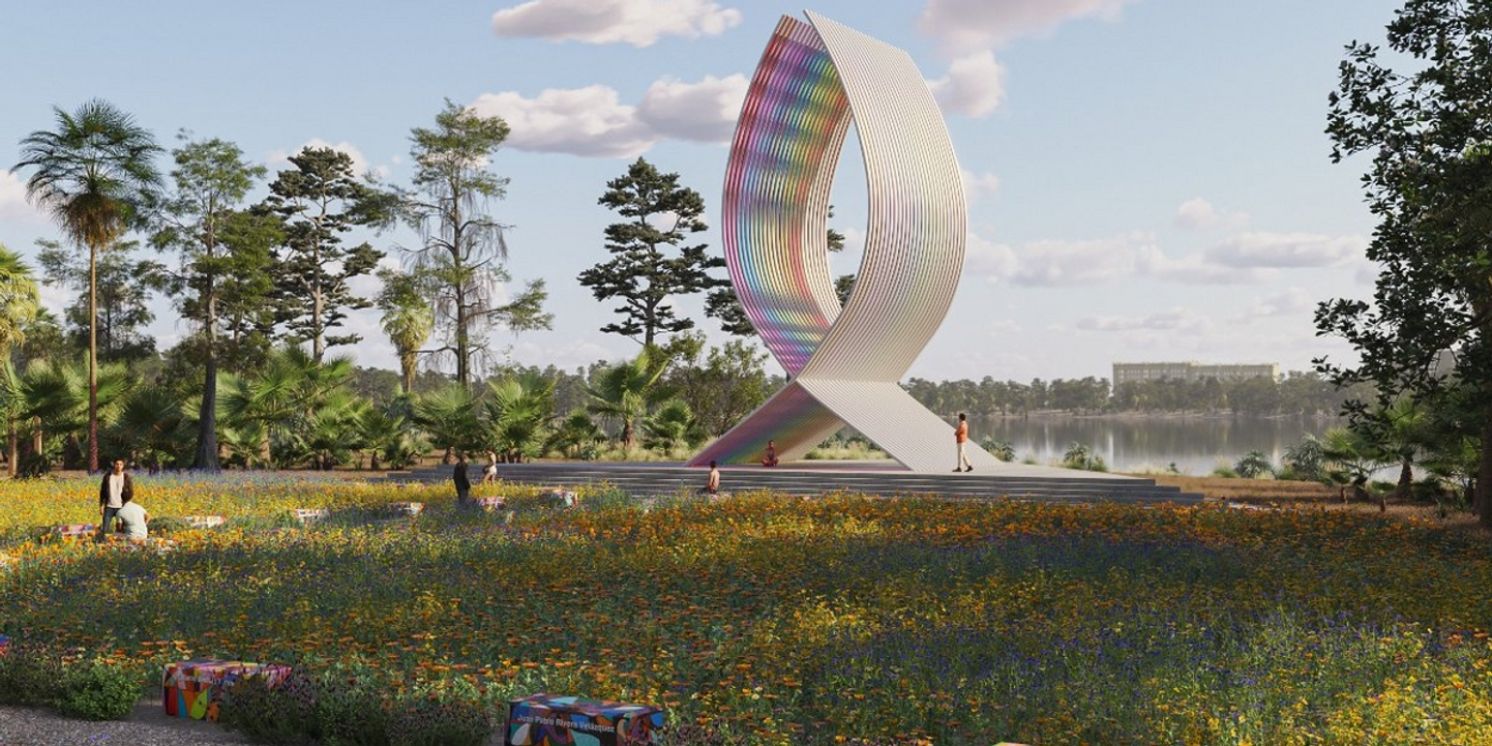 JEFRË Unveils Design for Wings of the Rainbow, 49-Foot Tribute to Pulse Nightclub Victims  Image
