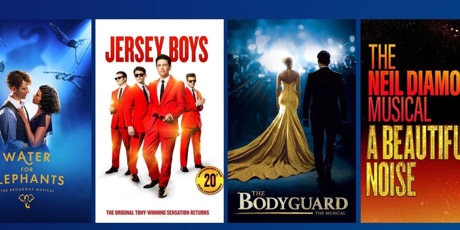 JERSEY BOYS, WATER FOR ELEPHANTS, THE BODYGUARD Set for Broadway in Fresno 2026 Season  Image