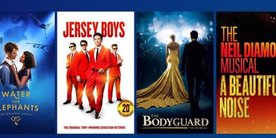 JERSEY BOYS, WATER FOR ELEPHANTS, THE BODYGUARD Set for Broadway in Fresno 2026 Season Photo