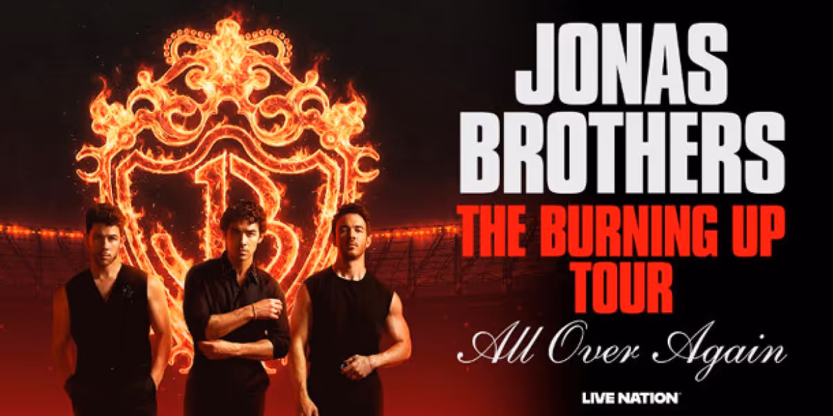 JONAS BROTHERS Add UBS Arena to THE BURNING UP TOUR ALL OVER AGAIN, Dec. 19