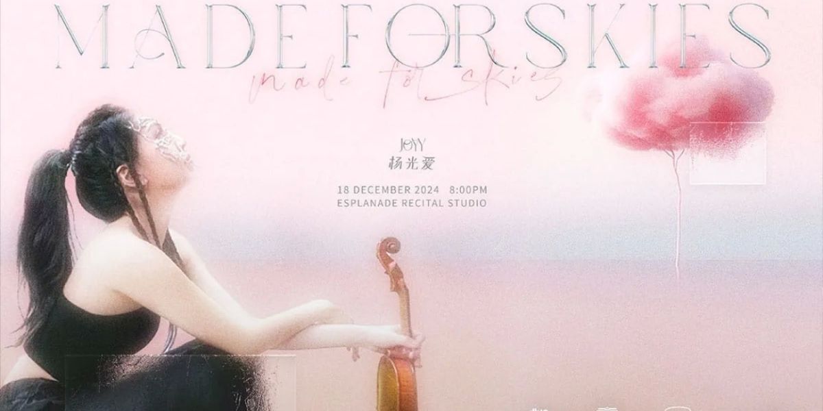 JOYY杨光爱 Will Celebrate Debut EP 'MADE FOR SKIES' at Esplanade