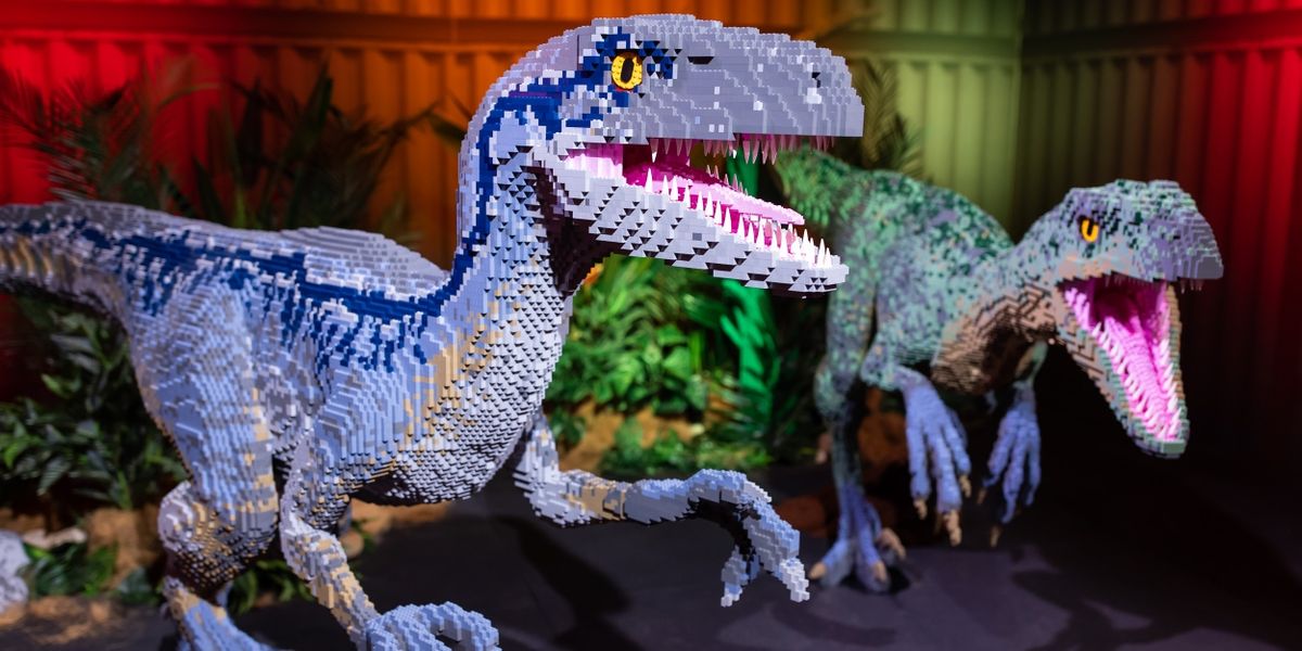 JURASSIC WORLD BY BRICKMAN Exhibition Extends