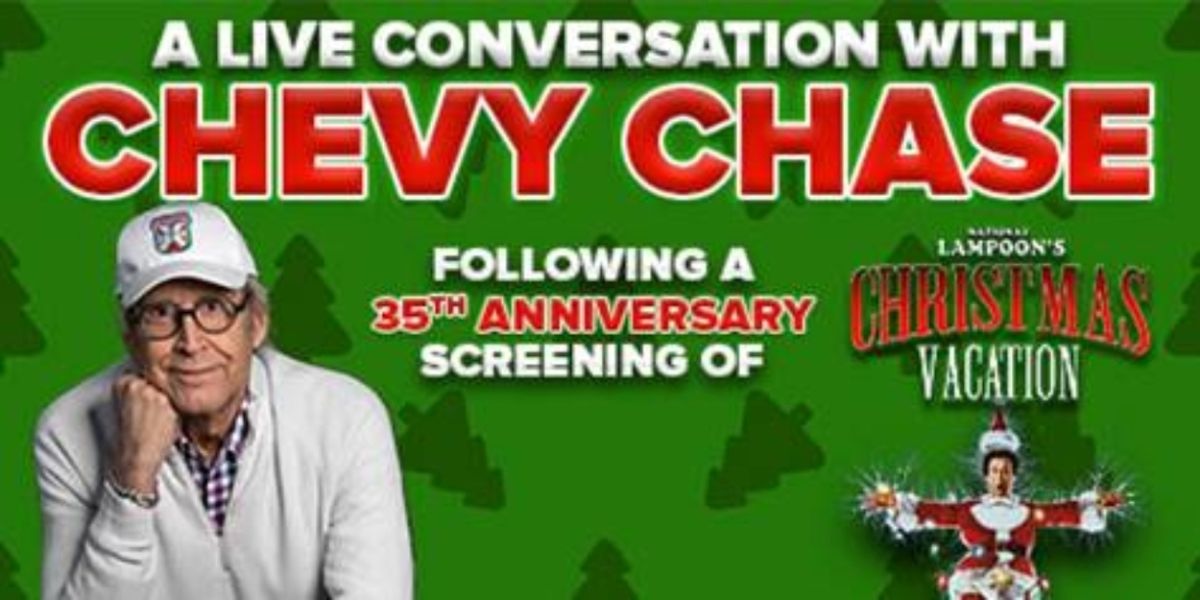 Chevy Chase to Take Part in Live Conversation Event at the Fabulous Fox