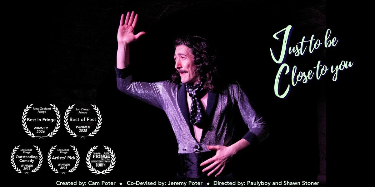 JUST TO BE CLOSE TO YOU and TEA PARTY AT THE END OF THE WORLD to Debut at Rochester Fringe