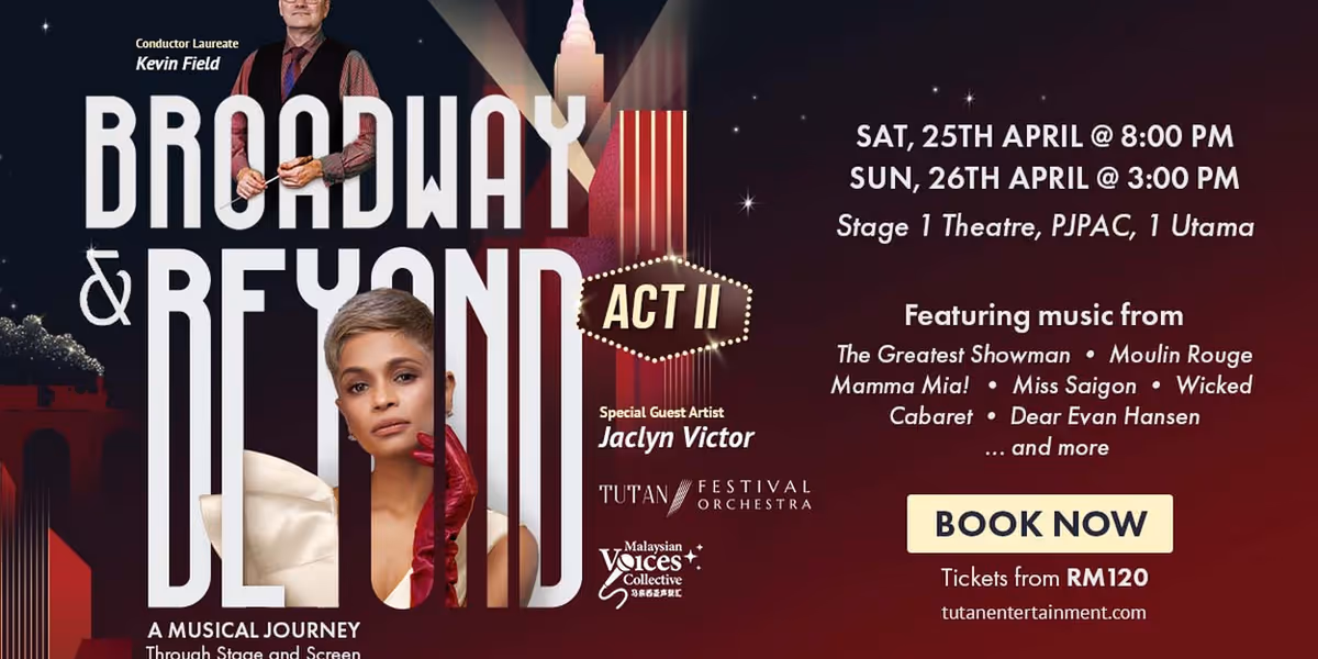 Jaclyn Victor Stars in BROADWAY & BEYOND ACT II with Full Orchestra in Malaysia