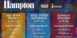 Jagged Edge, Kirk Franklin, & More Set for 2026 Hampton Jazz & Music Festival