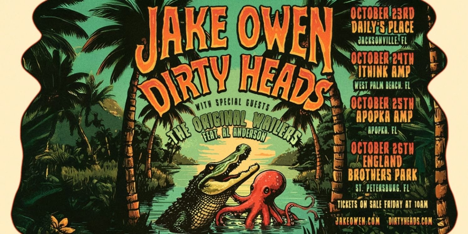Jake Owen and Dirty Heads to Play Mini-Tour in Florida  Image