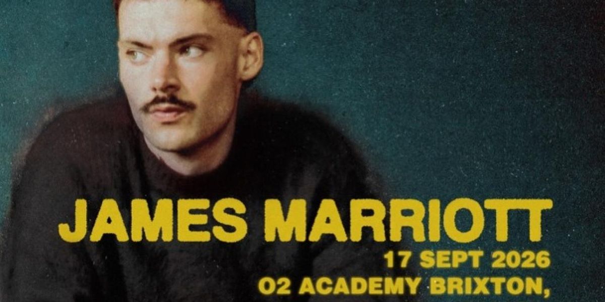 James Marriott to Headline O2 Academy Brixton After Reading & Leeds