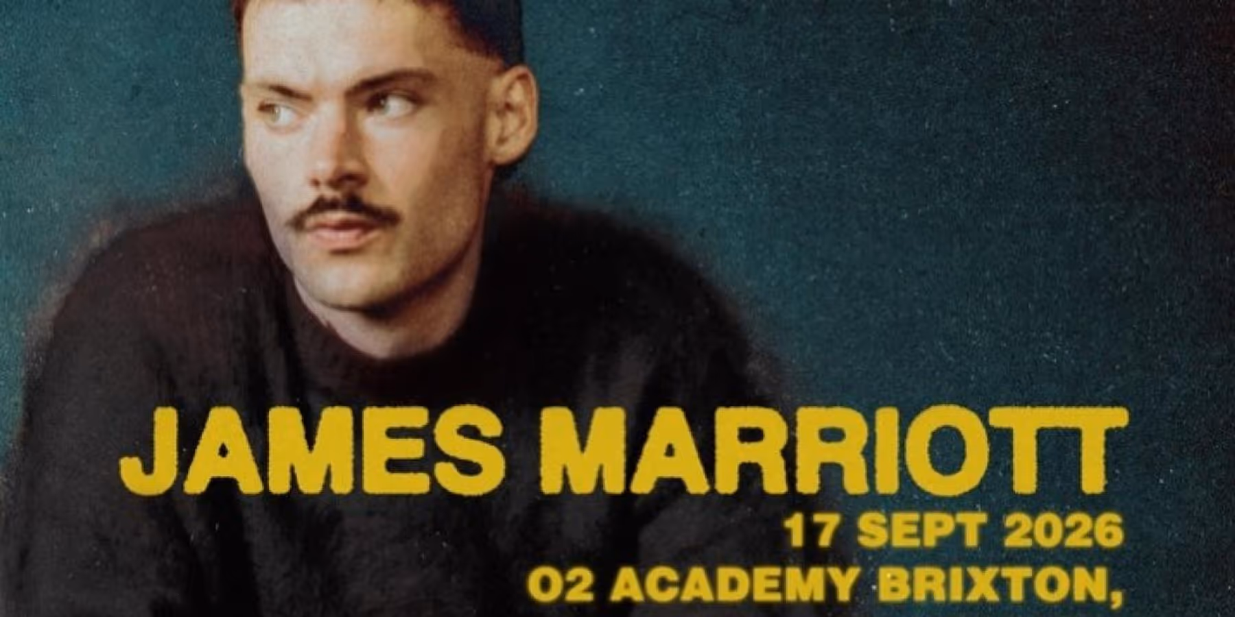 James Marriott to Headline O2 Academy Brixton After Reading & Leeds