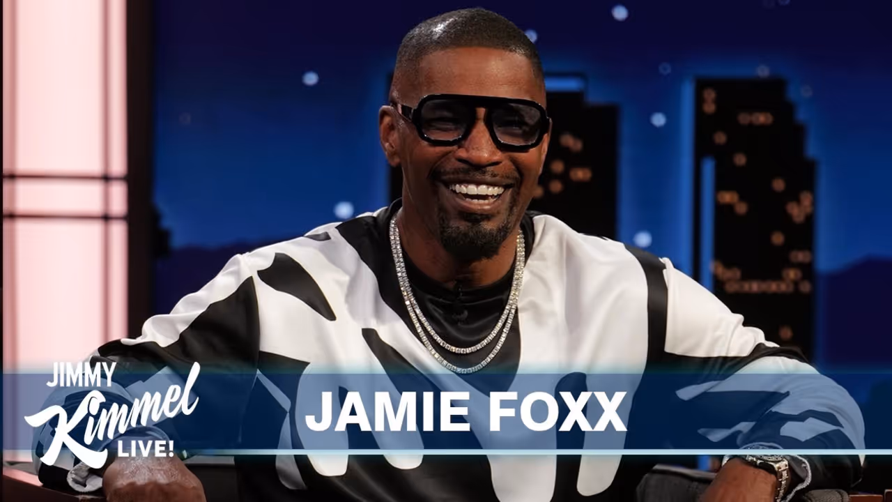 Jamie Foxx Talks Stroke Recovery, Baby News on Kimmel Video