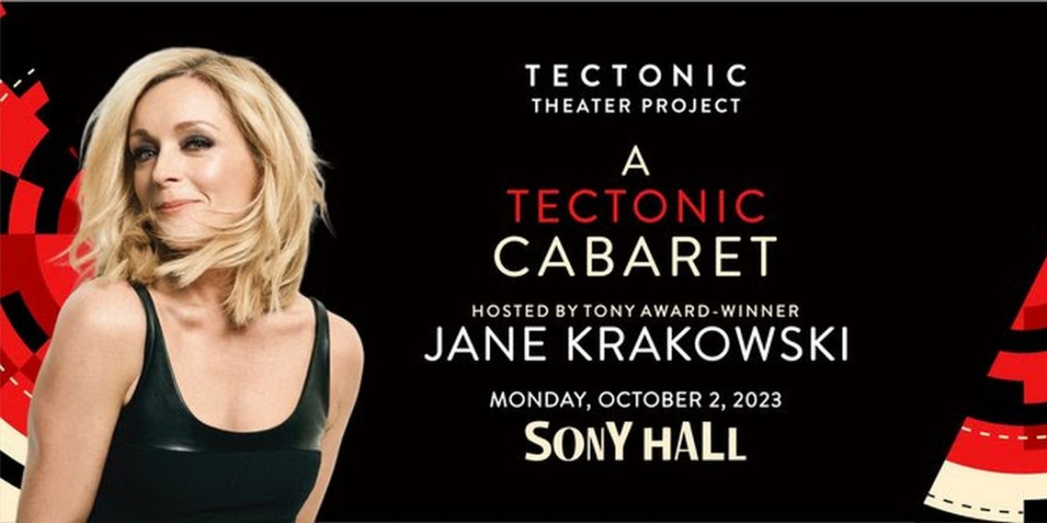 Jane Krakowski To Host A TECTONIC CABARET On October 2, 2023  Image