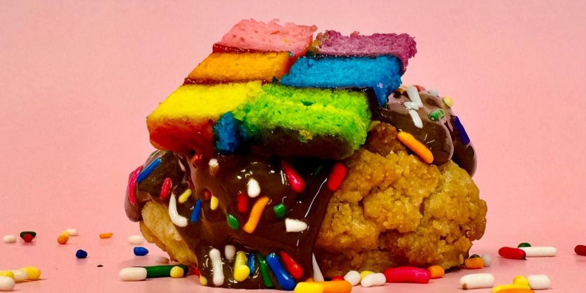 Janie's Life-Changing Baked Goods and Zola Bakes Present Pride Crust Cookie