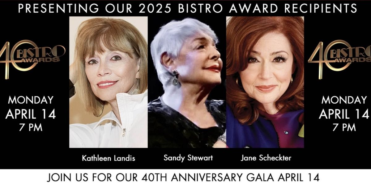 Jason Kravits to Host The 40th Annual Bistro Awards Gala