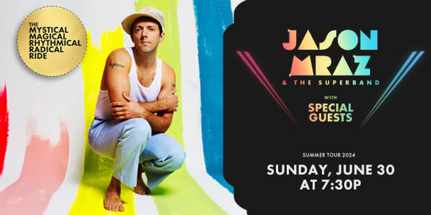 Jason Mraz Comes to PPAC This Summer  Image