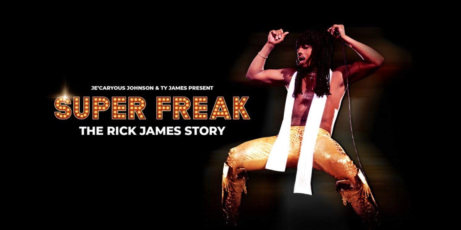 Je'Caryous Johnson And Ty James Announce A Collaborative Project SUPER FREAK: THE RICK JAMES STORY  Image