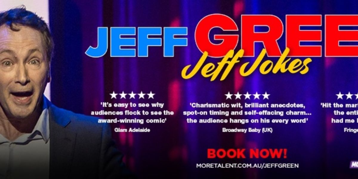Jeff Green Comes to Brisbane Comedy Festival