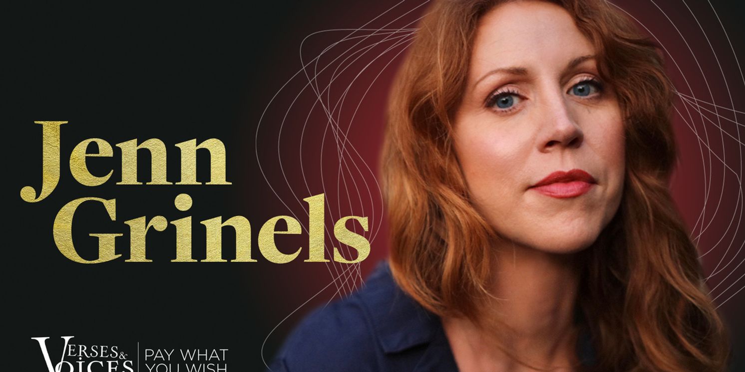 Jenn Grinels To Debut New Work In VERSES AND VOICES At 54 Below On November 18  Image