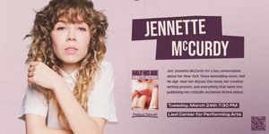 Jennette Mccurdy Brings Book Tour to Lied Center This Month