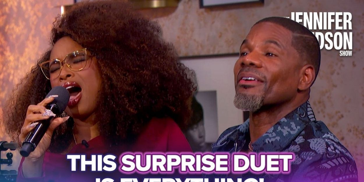 Jennifer Hudson Asks Kirk Franklin to Sing With Her in Surprise Studio Moment Video