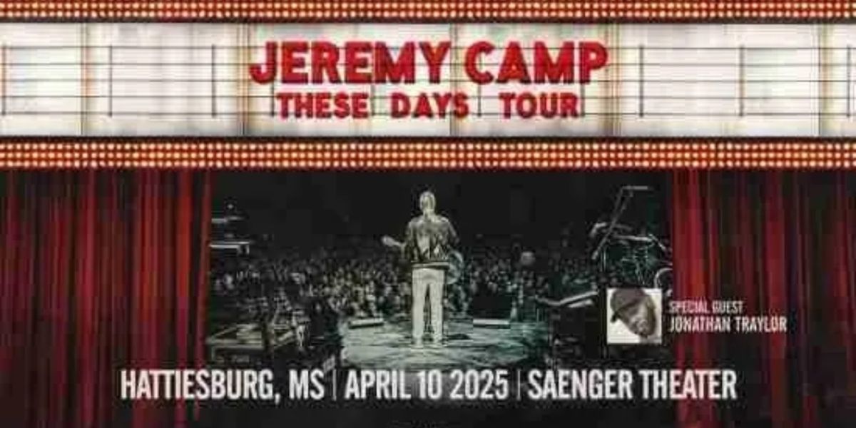 Jeremy Camp Comes to the Saenger Theater in April