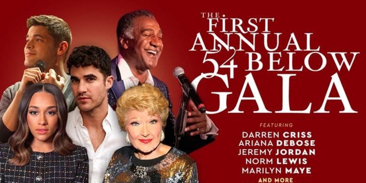 Jeremy Jordan, Ariana DeBose and More to Perform at 54 Below First Annual Gala  Image